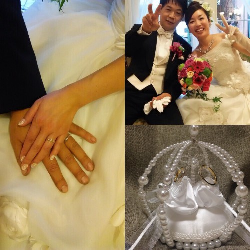 結婚式と指輪