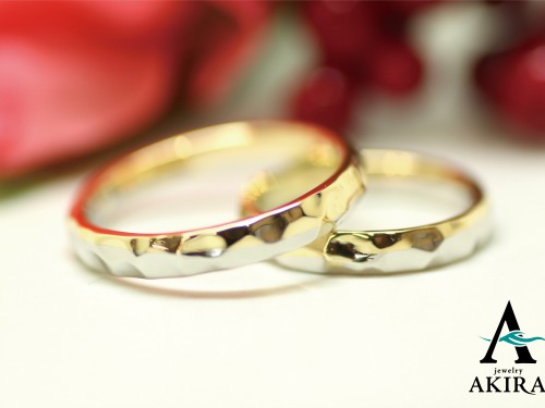 結婚指輪コンビリングのオーダーメイド