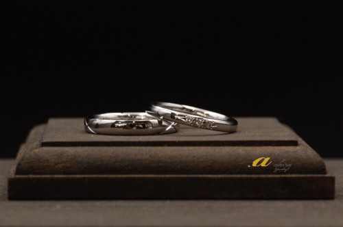 職人が作る究極の鍛造結婚指輪は千葉のアキラジュエリー
