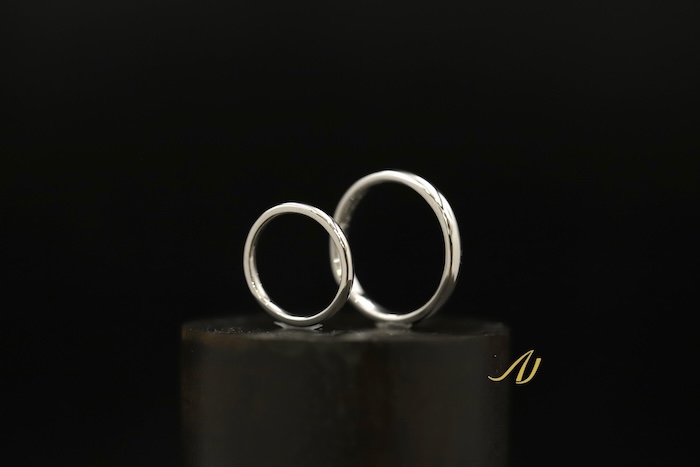 千葉市で鍛造の結婚指輪をお探しなら|丈夫な甲丸リング