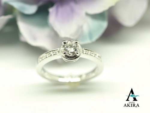 結婚25周年記念に婚約指輪をリフォームいたしました Akira Jewelry Blog